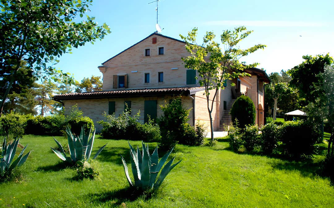 La tenuta Pomod'Oro tra le colline